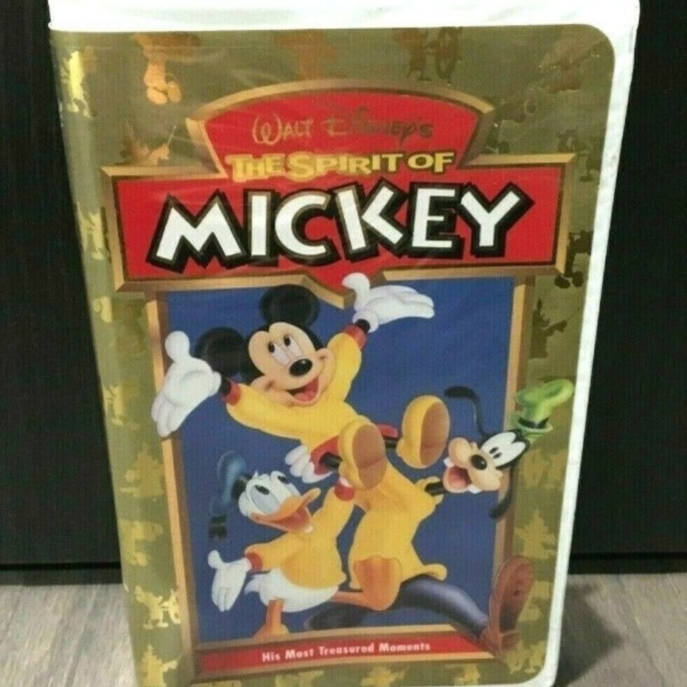 Walt Disney's The Spirit of Mickey VHS Replacement Clamshell Case ONLY